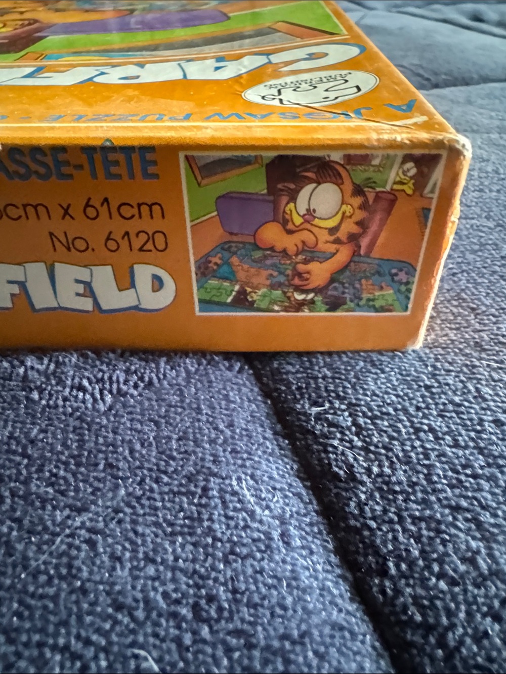 500 piece vintage Garfield jigsaw puzzle - Picture 3 of 4